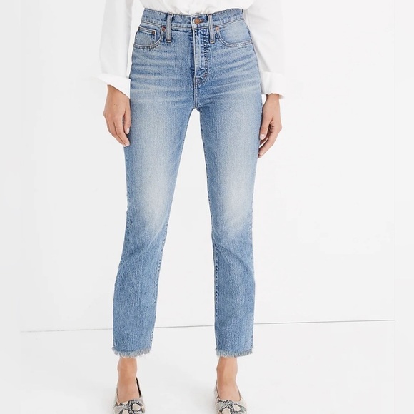 MADEWELL THE PERFECT VINTAGE JEANS IN ASHWORTH WASH 27” - Picture 5 of 8